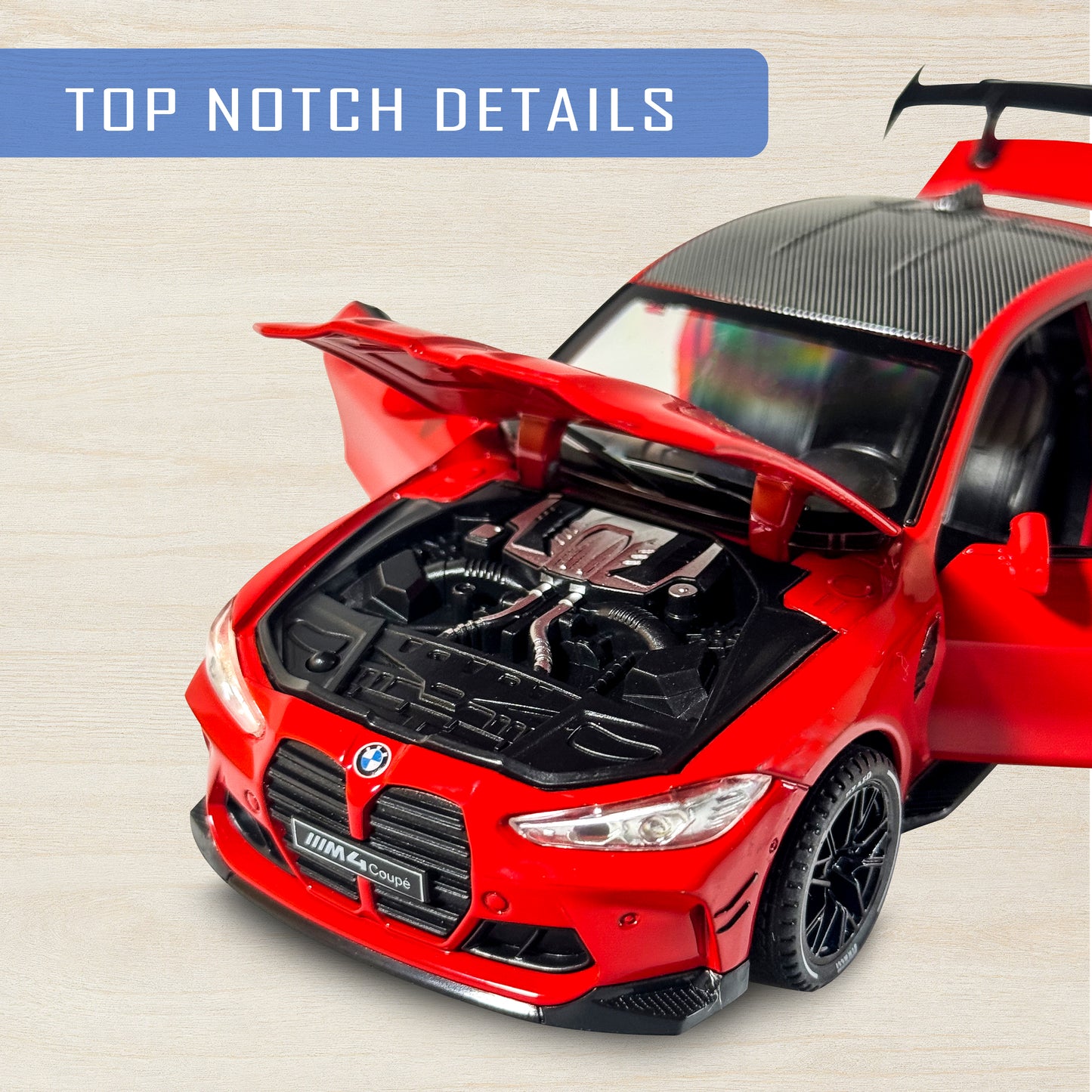 Levitating BMW M4 Competition