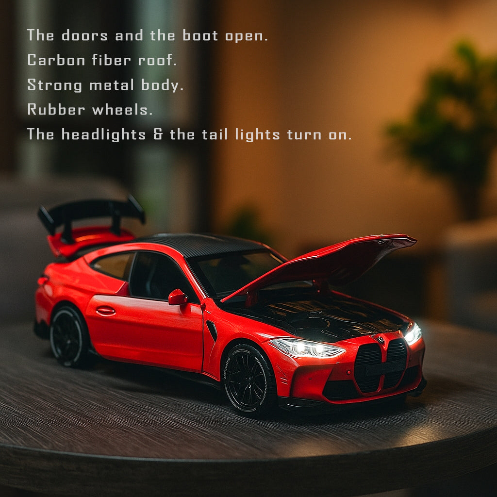 Levitating BMW M4 Competition